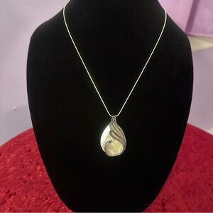 Swan necklace